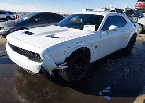 2021 Dodge Challenger R/T Scat Pack Widebody из США, поврежденный, VIN 2C3CDZFJ6MH590006